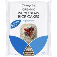 Clearspring Organic Rice Cakes Lightly Salted